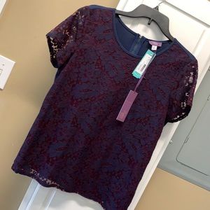 Truly Poppy Crochet Front Top